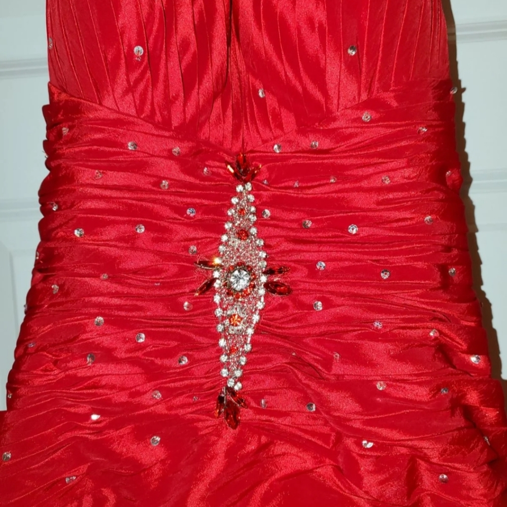 Red Gown - Picture 3 of 9